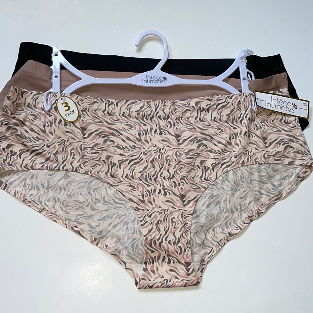 Intercom intimates Womens 3 Pack Intimates Underwear.